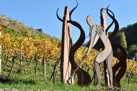 Kunstwerk auf dem Erlebnispfad