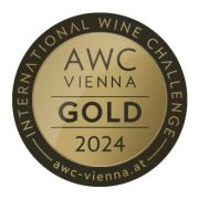Preismünze von AWC VIENNA 2024, Gold, International Wine Challenge