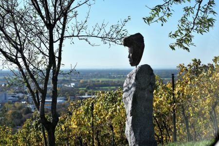 Kunstwerk auf dem Erlebnispfad