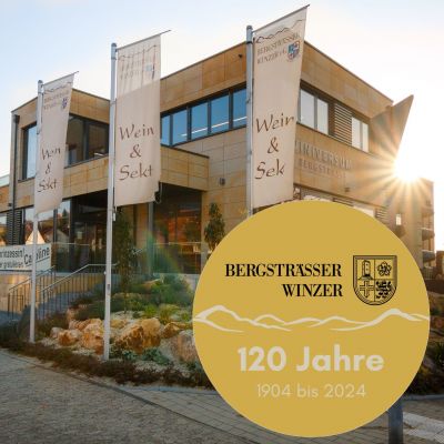 Bild von Gebäude Bergsträsser Winzer eG. 120 Jahre Jubiläum. 1904 bis 2024