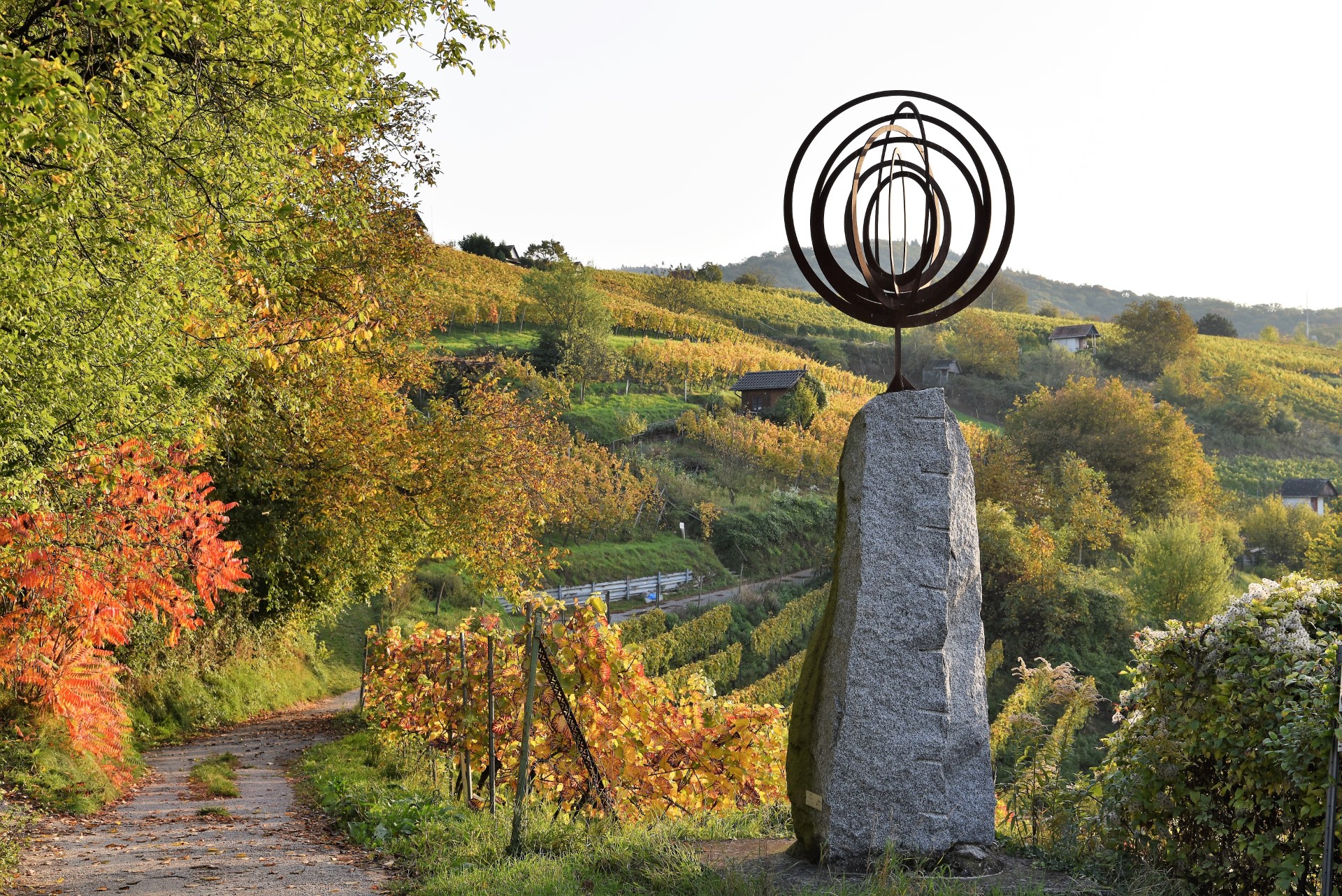 Kunstwerk auf dem Erlebnispfad